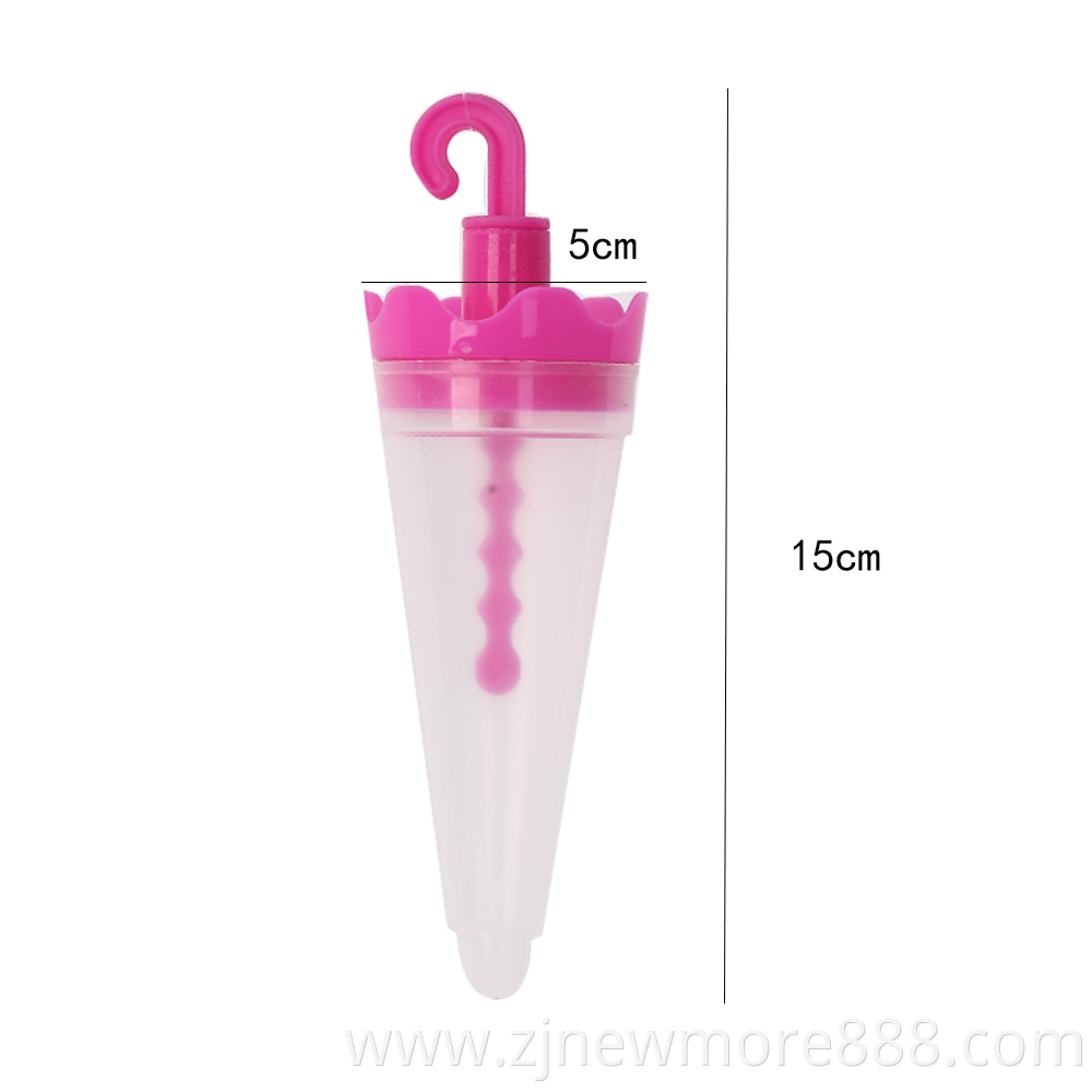 6pcs Umbrella BPA Free Plastic Popsicle Ice Mould